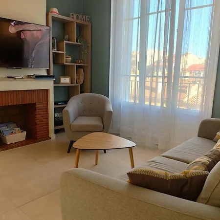 Superbe T3 Climatise - Centre Historique - Vue Port De Plaisance - Balcon - Wifi - 5e Avec Ascenseur דירה